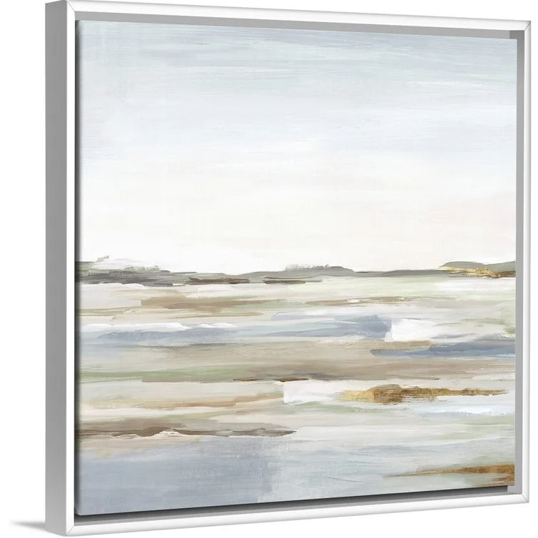 Vastness II Painting on Canvas With Frame 22"x22"