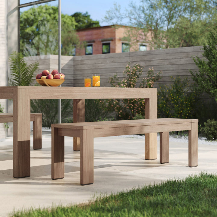 Telluride Outdoor Dining Bench