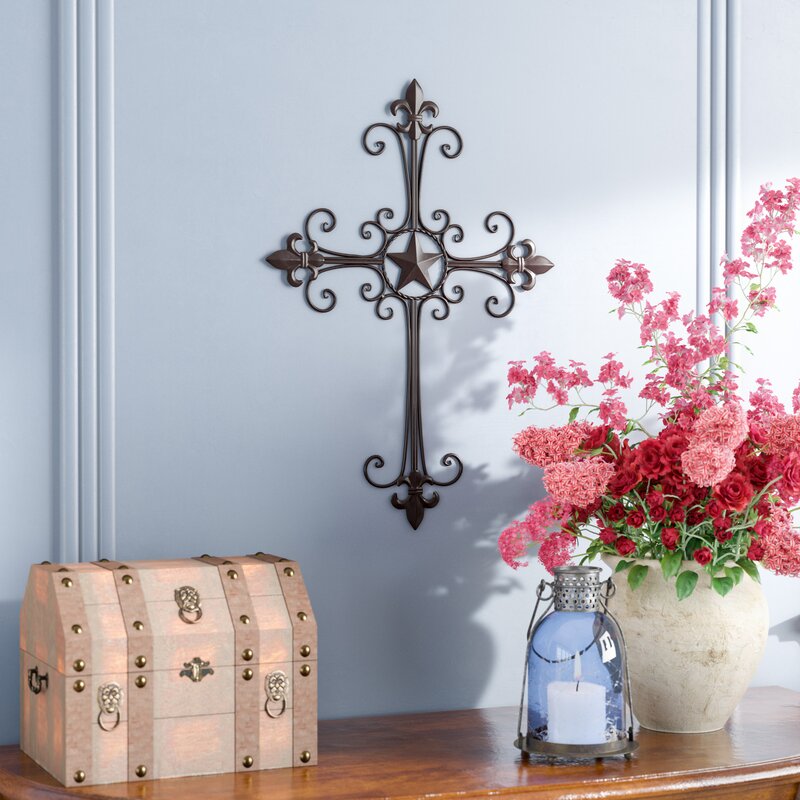 Lone Star Cross Wall Decor