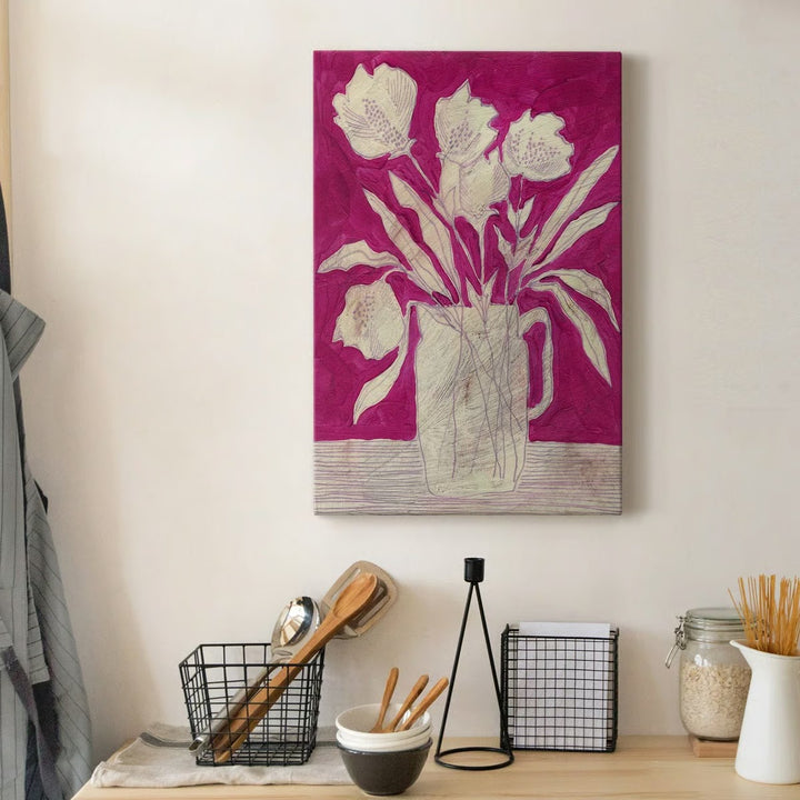 Fuchsia Arrangement II- 27"x16"