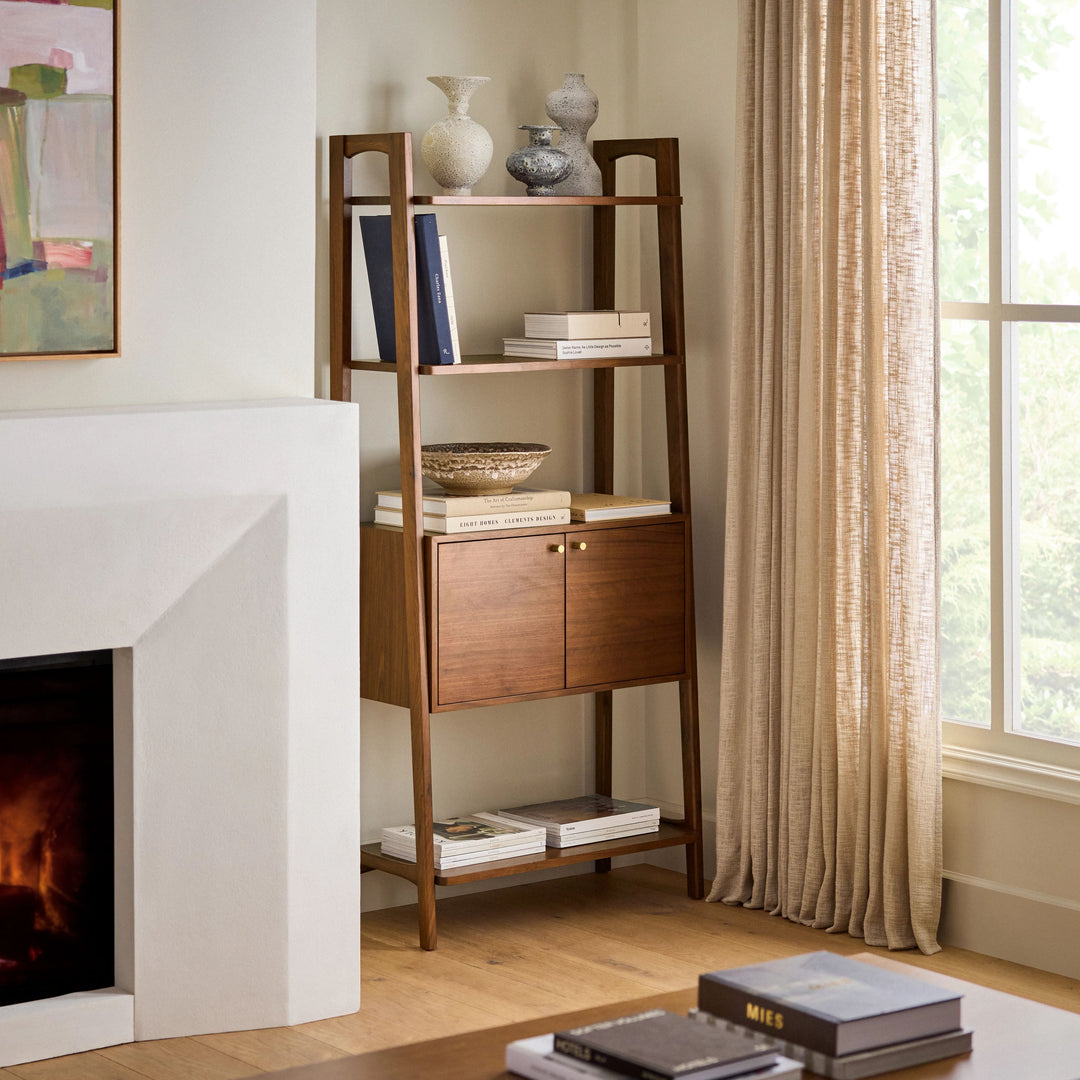 Krossa 31.5 Shelving Unit with Storage