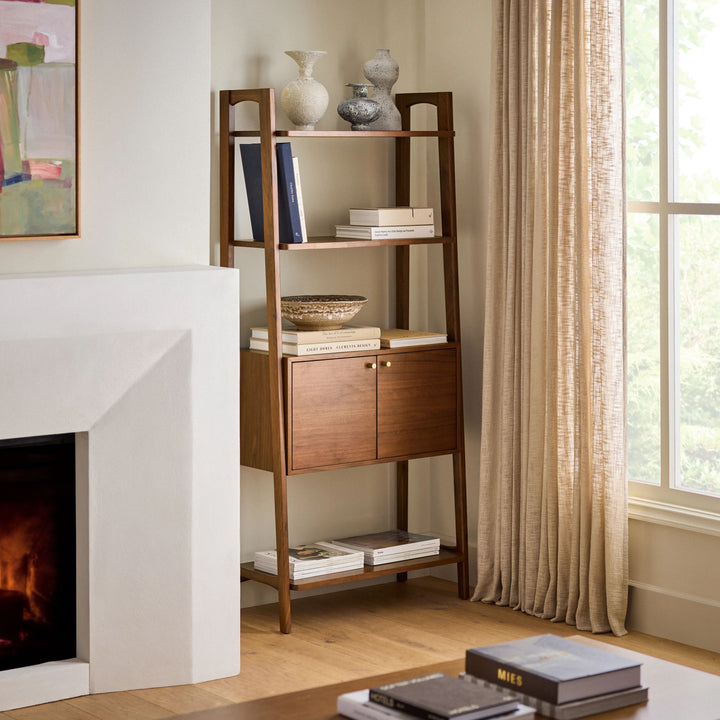 Krossa 31.5 Shelving Unit with Storage