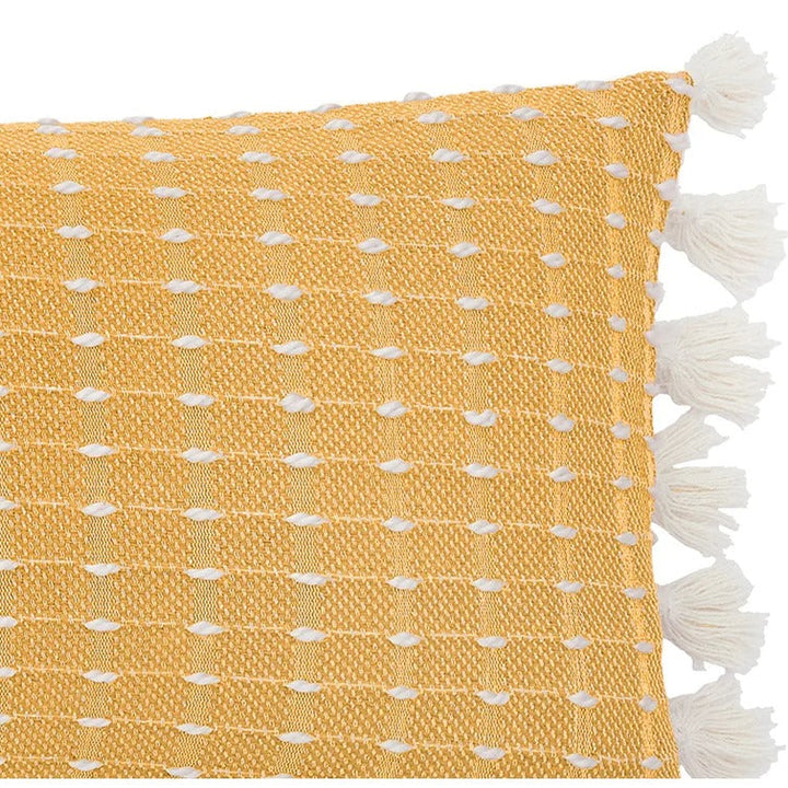 Fager Rectangular Cotton Cushion with Filling With Insert-35"x15"