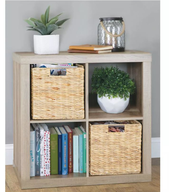 Hyacinth Home Storage Basket - 4 Pack