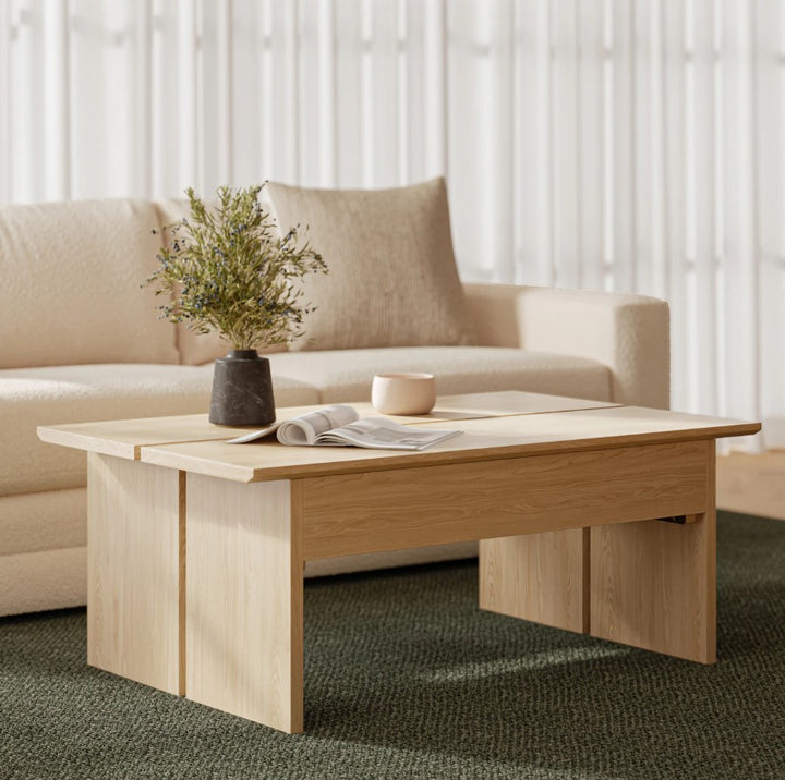 Karl Lift Top Coffee Table White Oak