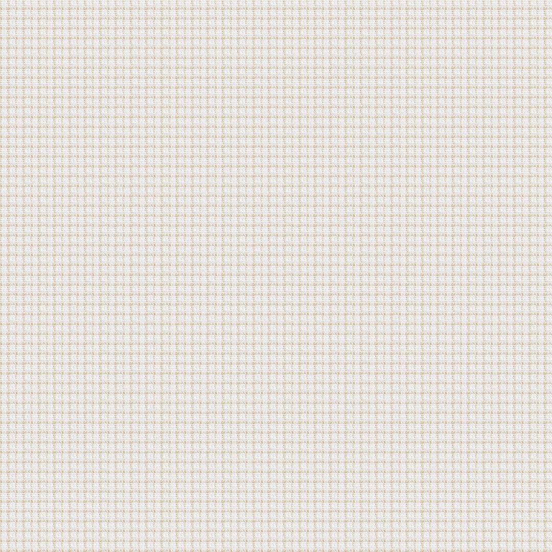 Ivory Grid Natural Hemp King Duvet Cover