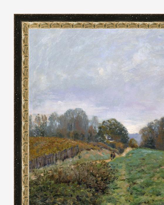 Impressionist Landscape Framed 17.5"x13.5