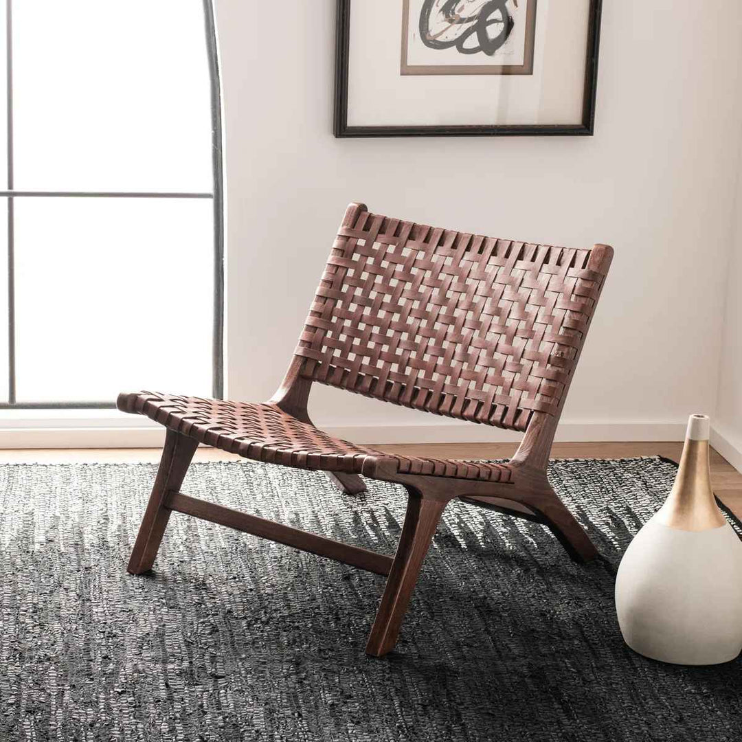 Denman Leather Side Chair