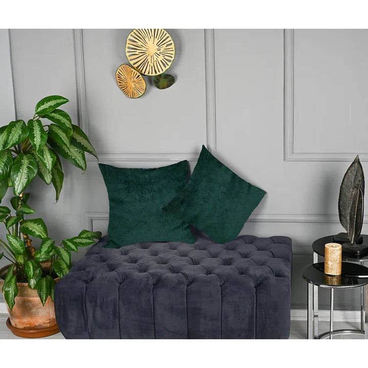 Velvet Throw Square Pillow Cover