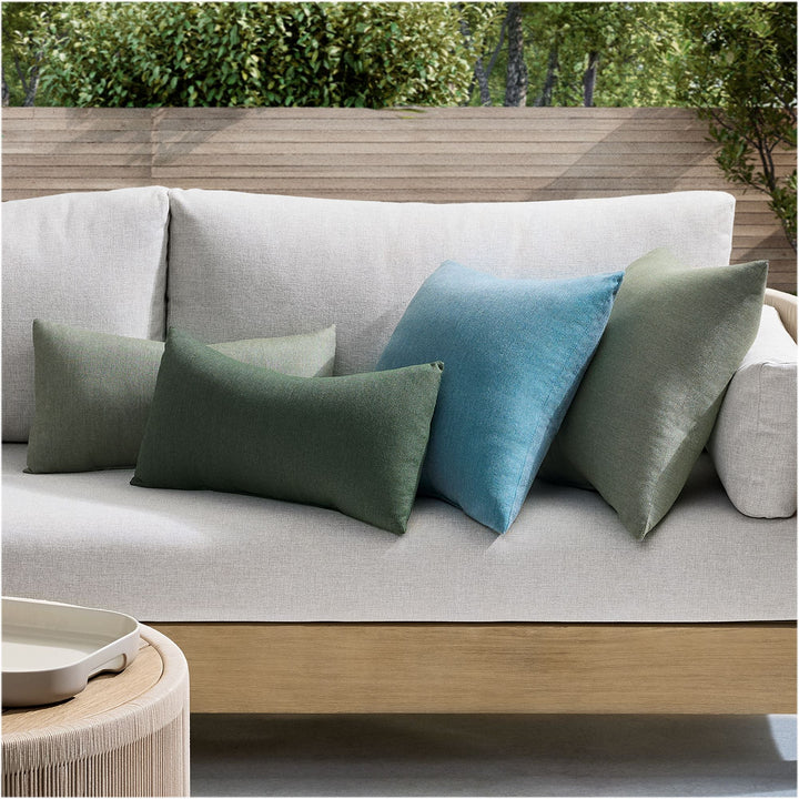 Sunbrella Solid Indoor Outdoor Cast Pillow 24x24