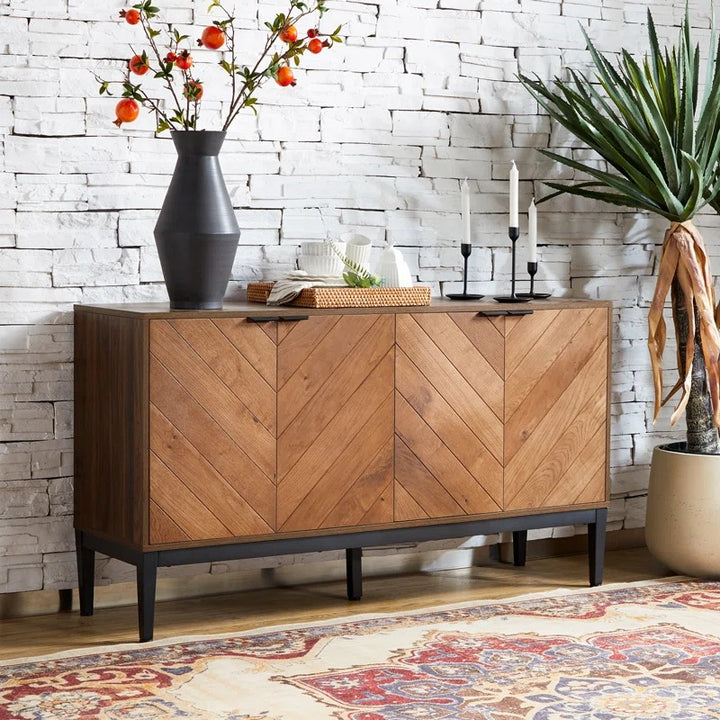 Whetsel Modern 55 Wide 4 Door Sideboard