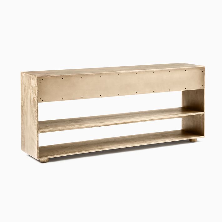 Anton Solid Wood Standard Console Burnt Wax