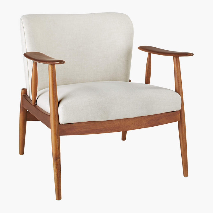 Troubadour Natural Wood Frame Chair