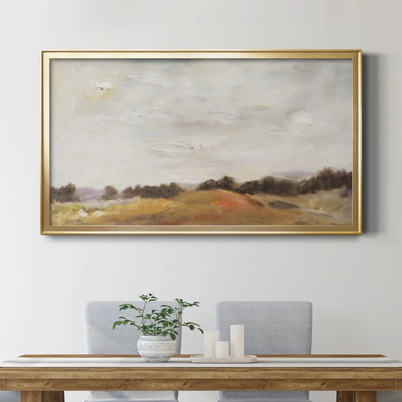 Fields Of Gold on Canvas With Frame