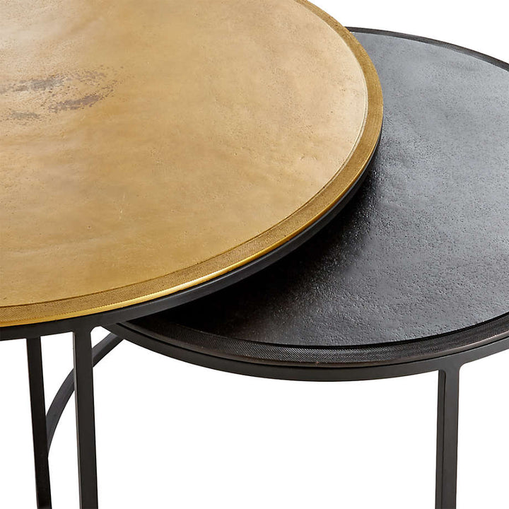 Knurl Nesting Coffee Tables Set of Two