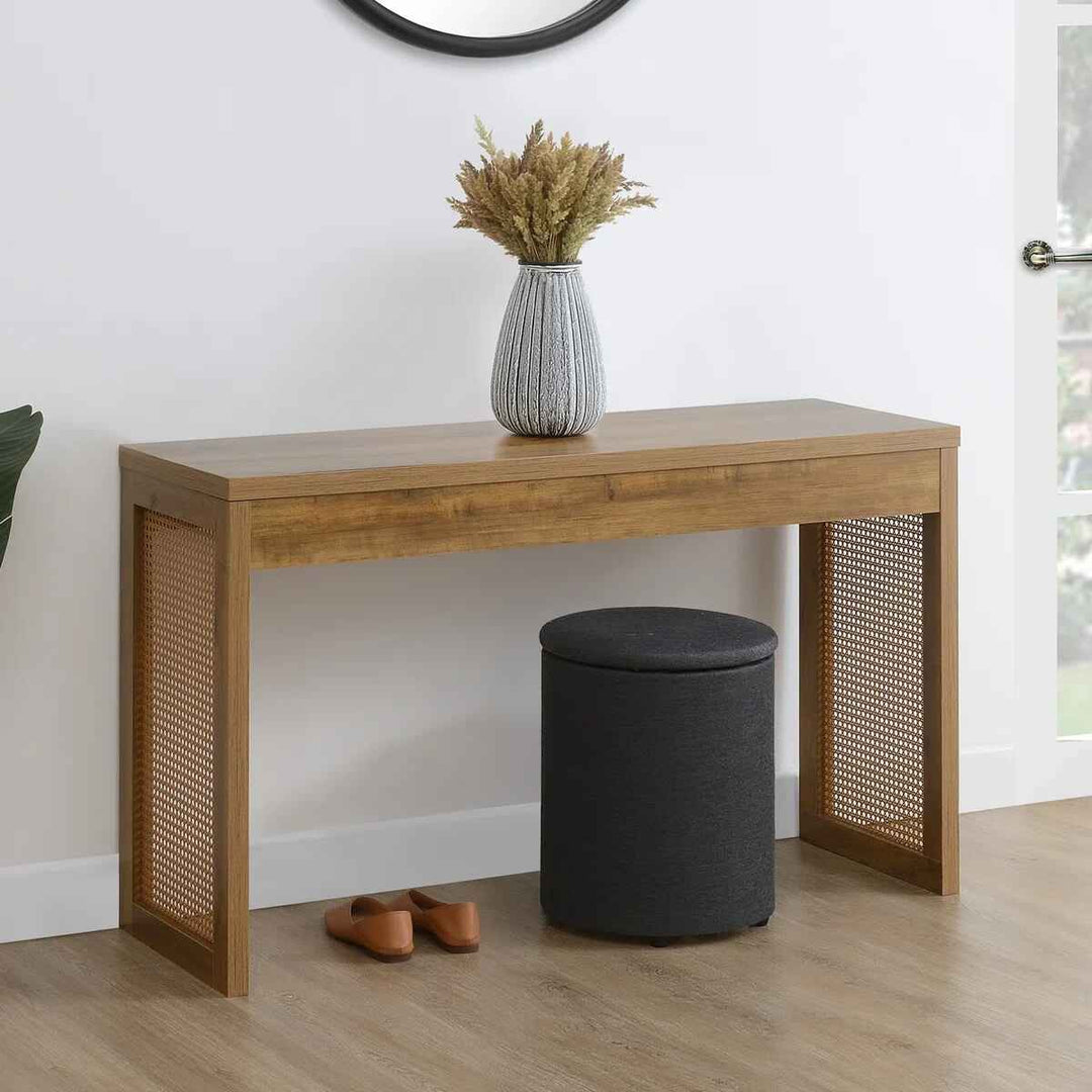 Brandasia Weave Hall Console Table