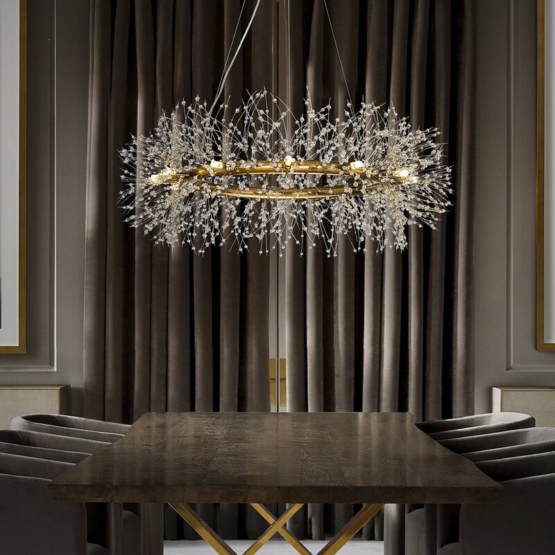 Galewood 12 Light Unique Wagon Wheel Chandelier