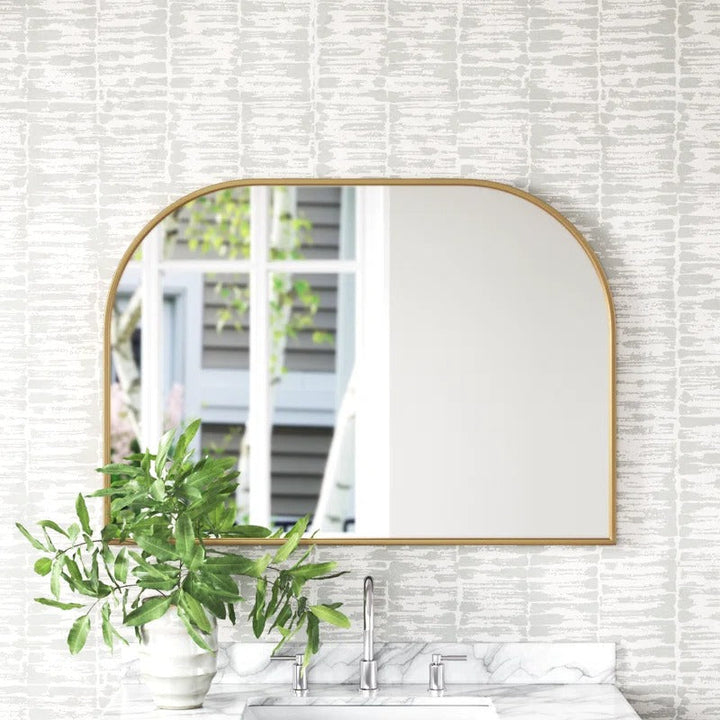 Sabine Metal Wide Arch Wall Mirror