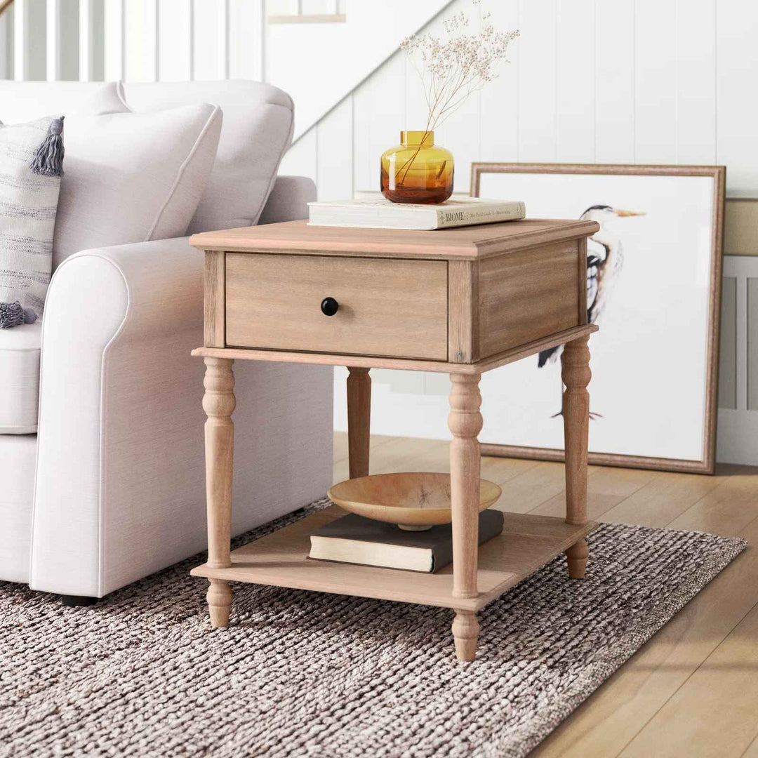 Birkley End Table with Storage