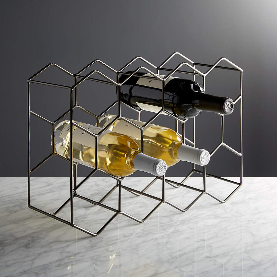 Bottle Graphite Wine Rack
