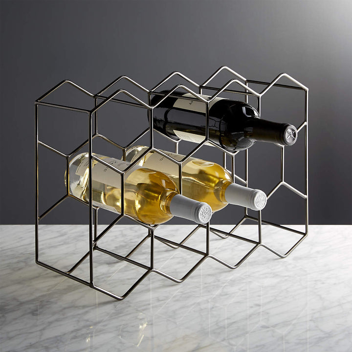 Bottle Graphite Wine Rack