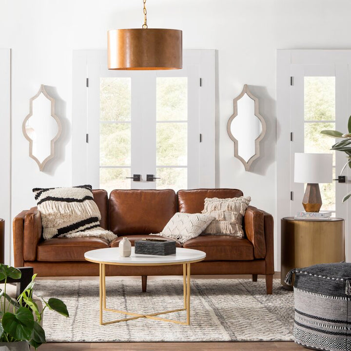 Dennet Cotton Lumbar Pillow With Insert-20"x12"