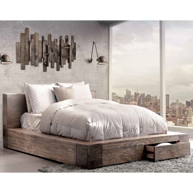 Lynnfield Panel Storage Bed-King