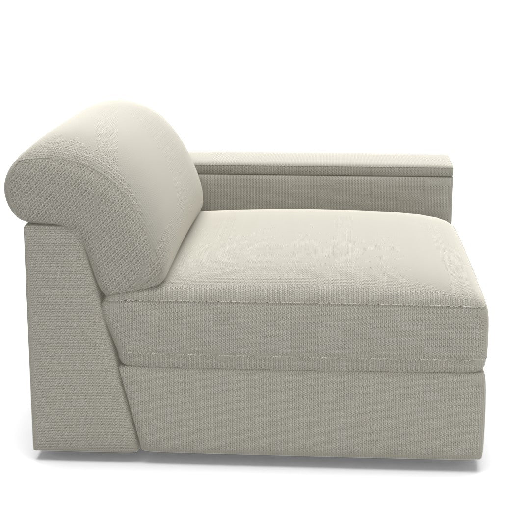 Ultra Lounge Square Arm Upholstered Build Your Own Components-Right Arm Recliner