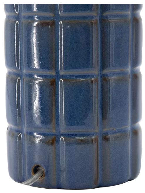 Lenard Dark Blue Table Lamp