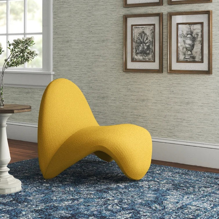 Mandel Wool Lounge Chair