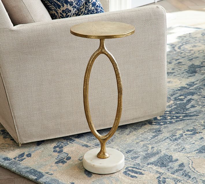Bodhi Round Metal Accent Table