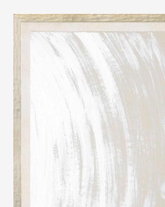 Beige Abstract 4-13"x17" Framed