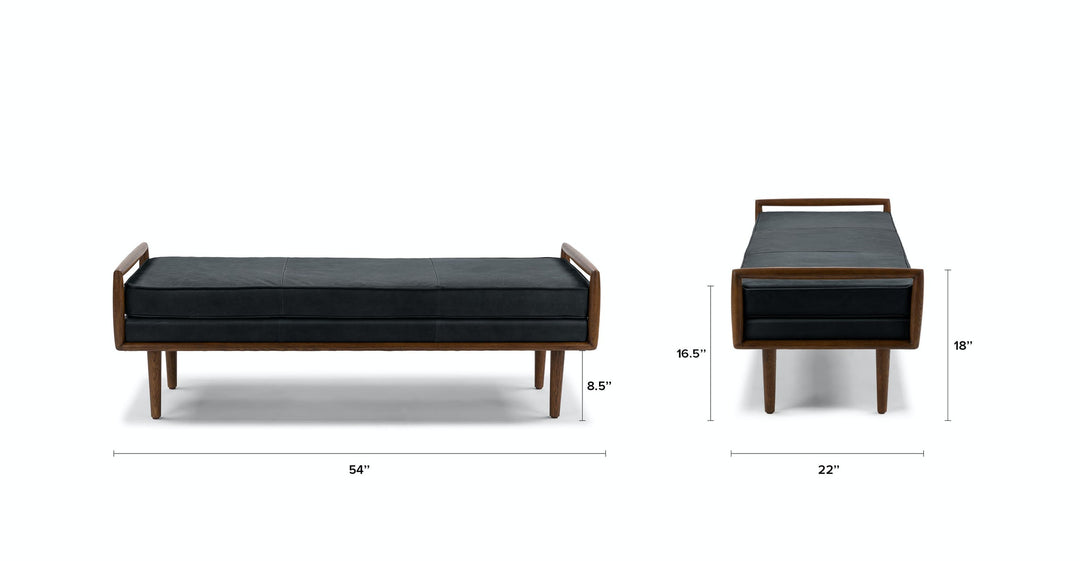 Ansa Charme Black Bench