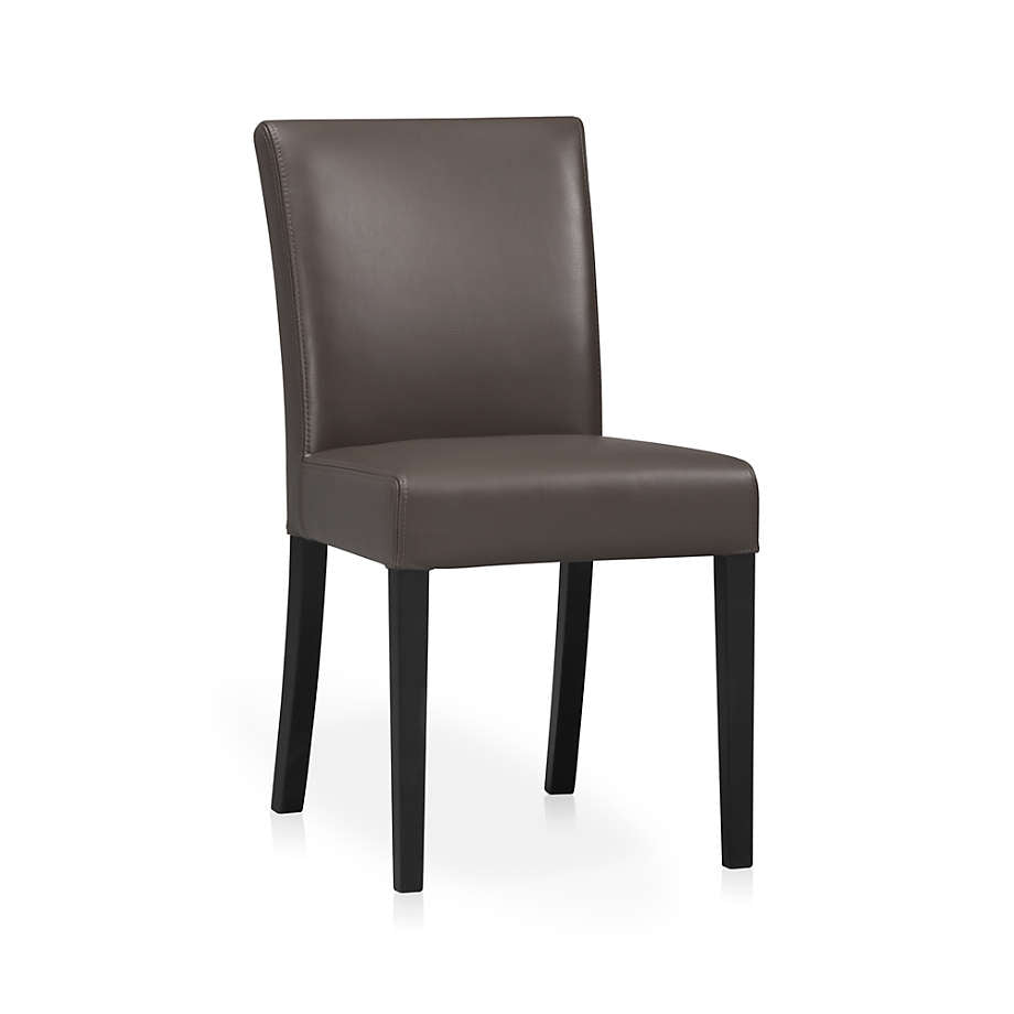 Lowe Smoke Leather Dining Chair