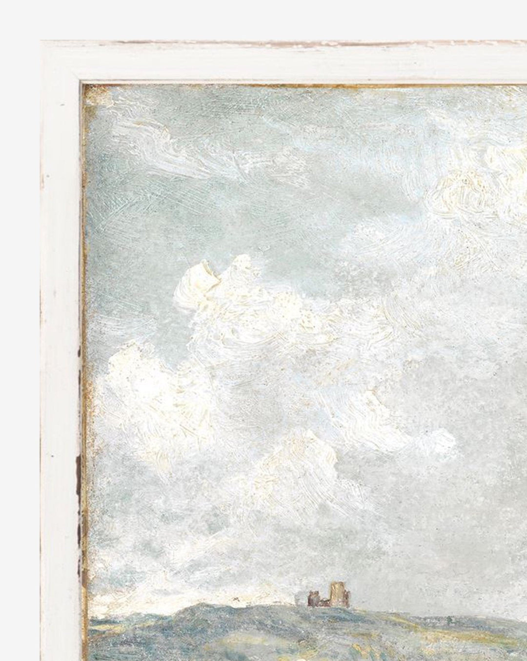 Gloomy Seas With Frame-16.25"x8.25"