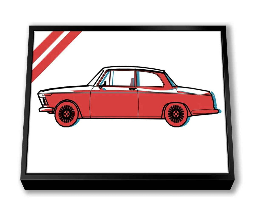 Red Car by Stanley Print House-22"x28"