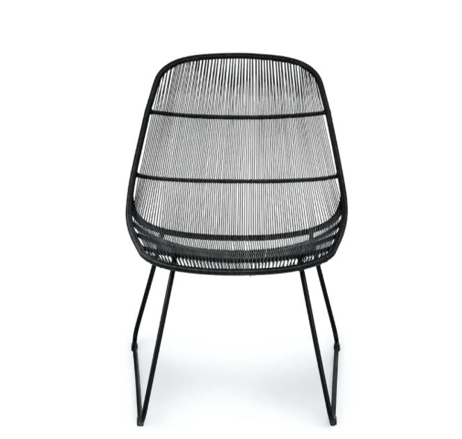 Selka Black Dining Chair