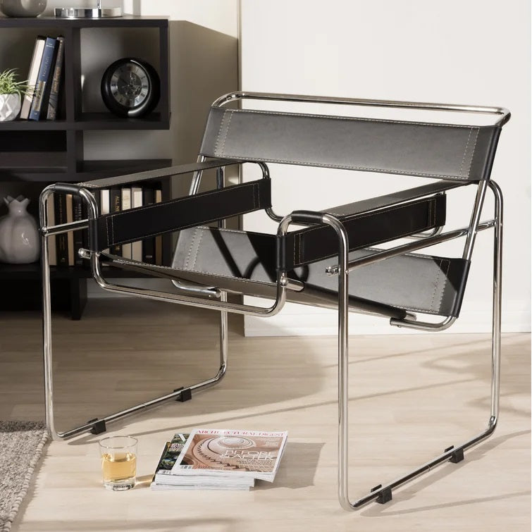 Henriquez Vegan Leather Armchair