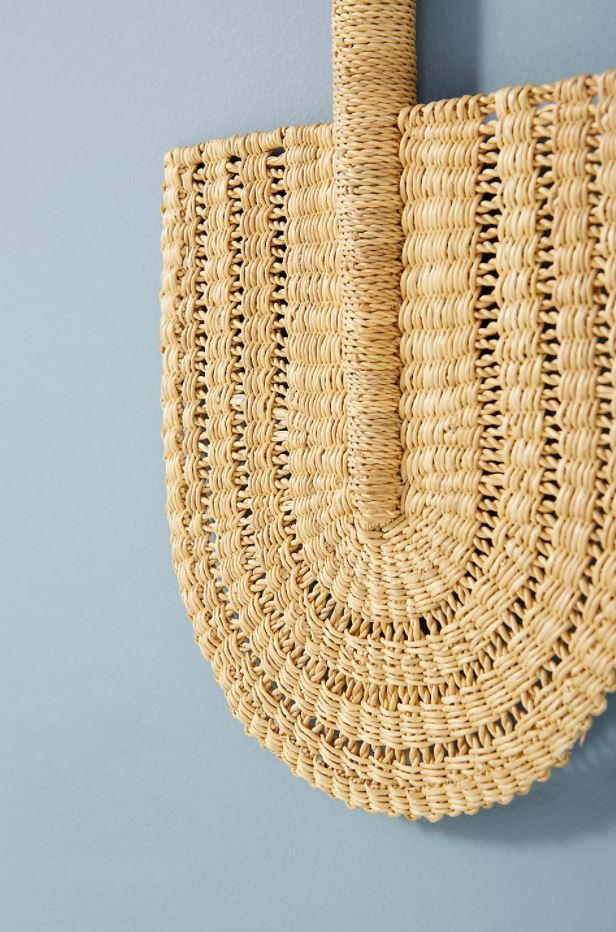 Woven Fan Wall Hanging