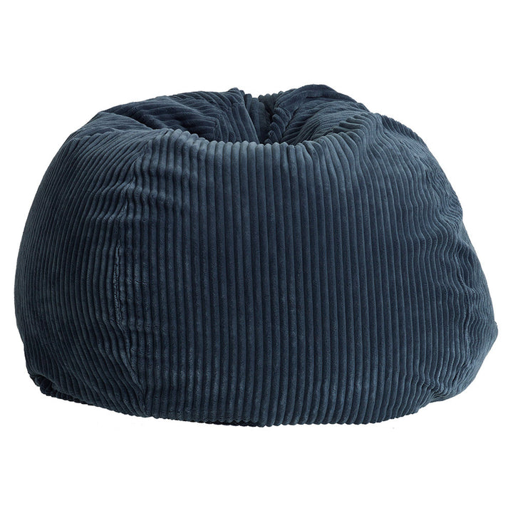 Midnight Chamois Bean Bag Chair Slipcover Only Medium