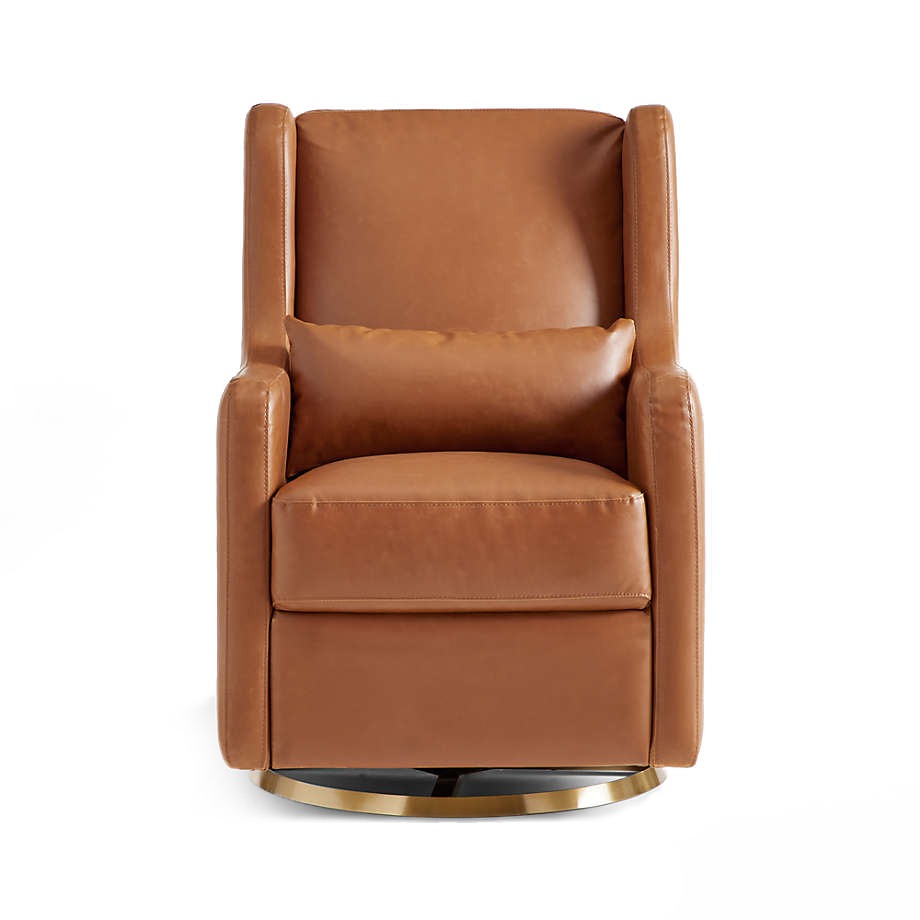 Wally Glider Tan Vegan Leather