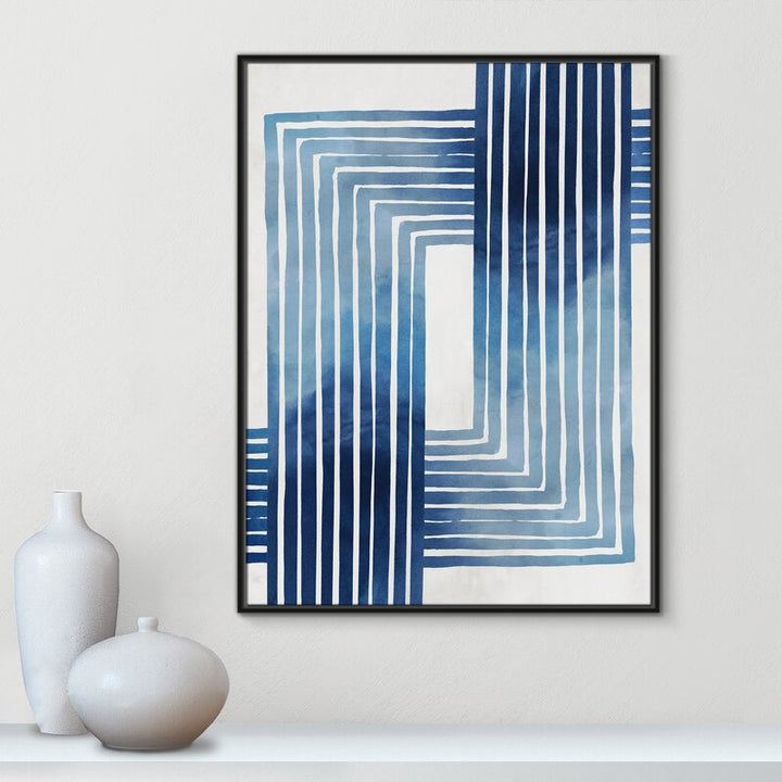 In Unison by Eva Watts Painting Print With Frame 31.5"x41.5"