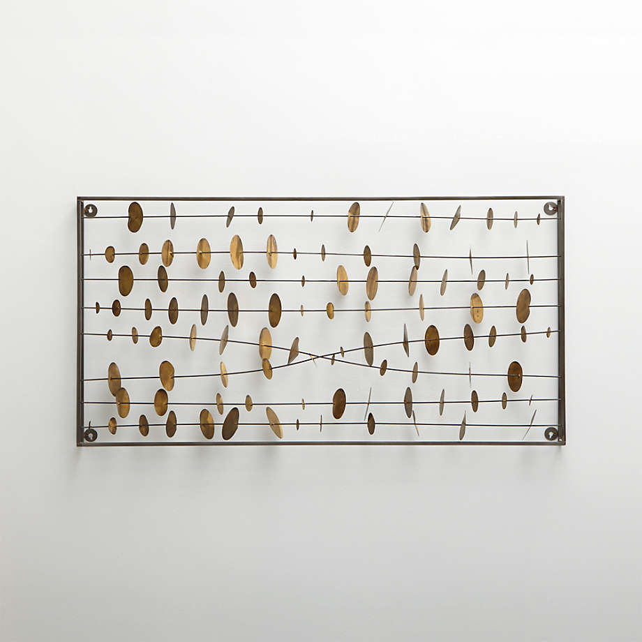 Chimes Metal Wall Sculpture
