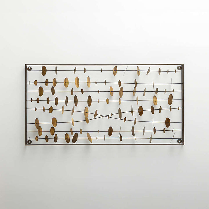 Chimes Metal Wall Sculpture