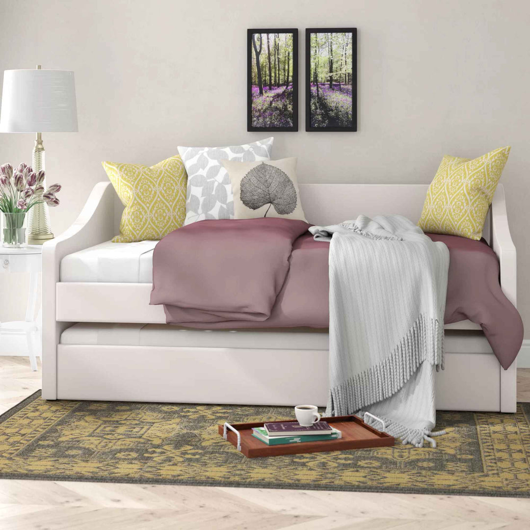 Brookston Upholstered Daybed with Trundle