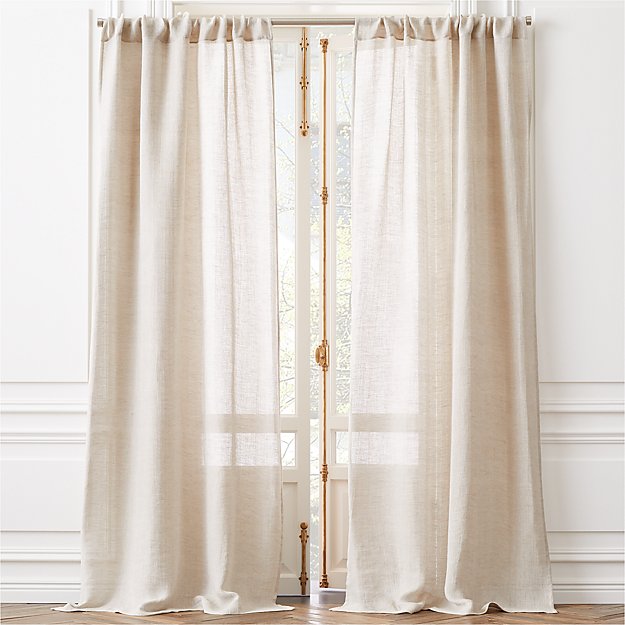 HEMP NATURAL CURTAIN PANEL