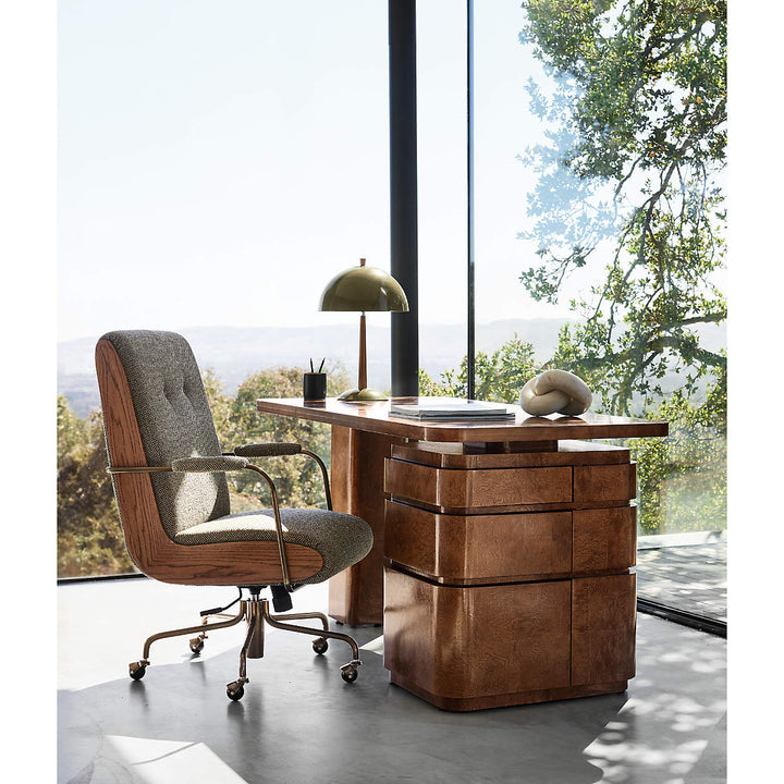 Clem Light Green Metal Table Lamp