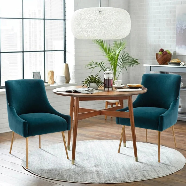 Magallanes Velvet Upholstered Side Chair (Set of 2)