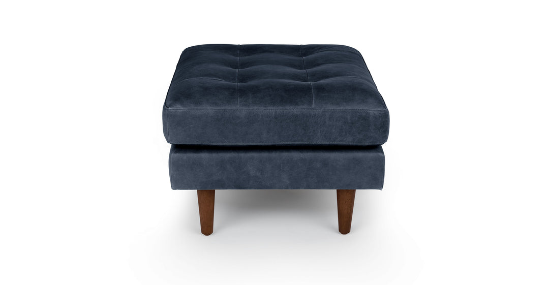 Sven Oxford Blue Ottoman