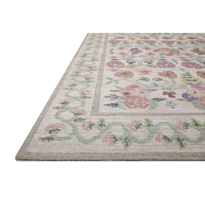 Rifle Paper Co x Loloi Rosa Ivory Area Rug